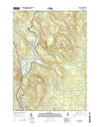 Milton New Hampshire Current topographic map, 1:24000 scale, 7.5 X 7.5 Minute, Year 2015
