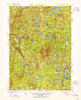 Monadnock New Hampshire Historical topographic map, 1:62500 scale, 15 X 15 Minute, Year 1949