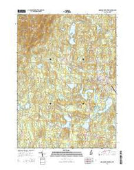 Monadnock Mountain New Hampshire Current topographic map, 1:24000 scale, 7.5 X 7.5 Minute, Year 2015