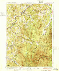 Moosilauke New Hampshire Historical topographic map, 1:62500 scale, 15 X 15 Minute, Year 1932