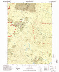 Mount Kineo New Hampshire Historical topographic map, 1:24000 scale, 7.5 X 7.5 Minute, Year 1995
