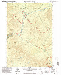 Mount Osceola New Hampshire Historical topographic map, 1:24000 scale, 7.5 X 7.5 Minute, Year 1995