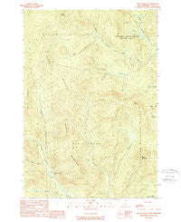 Mount Pisgah New Hampshire Historical topographic map, 1:24000 scale, 7.5 X 7.5 Minute, Year 1989