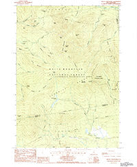 Mount Tripyramid New Hampshire Historical topographic map, 1:24000 scale, 7.5 X 7.5 Minute, Year 1987
