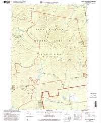 Mount Tripyramid New Hampshire Historical topographic map, 1:24000 scale, 7.5 X 7.5 Minute, Year 1995