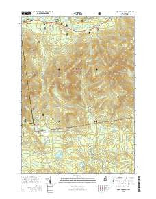 Mount Chocorua New Hampshire Current topographic map, 1:24000 scale, 7.5 X 7.5 Minute, Year 2015