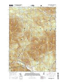 Mount Dartmouth New Hampshire Current topographic map, 1:24000 scale, 7.5 X 7.5 Minute, Year 2015