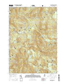 Mount Kineo New Hampshire Current topographic map, 1:24000 scale, 7.5 X 7.5 Minute, Year 2015