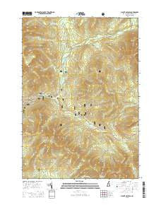 Mount Osceola New Hampshire Current topographic map, 1:24000 scale, 7.5 X 7.5 Minute, Year 2015