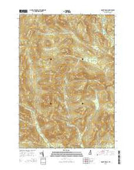 Mount Pisgah New Hampshire Current topographic map, 1:24000 scale, 7.5 X 7.5 Minute, Year 2015