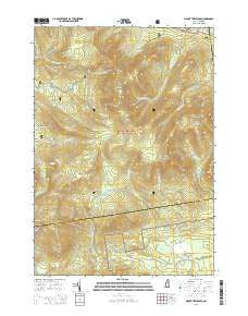 Mount Tripyramid New Hampshire Current topographic map, 1:24000 scale, 7.5 X 7.5 Minute, Year 2015