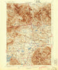 Mt. Chocorua New Hampshire Historical topographic map, 1:62500 scale, 15 X 15 Minute, Year 1931