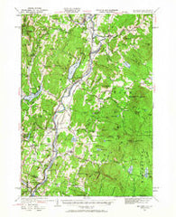 Mt. Cube New Hampshire Historical topographic map, 1:62500 scale, 15 X 15 Minute, Year 1931