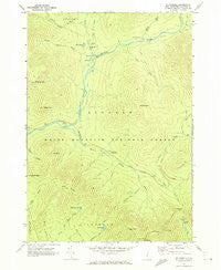 Mt. Osceola New Hampshire Historical topographic map, 1:24000 scale, 7.5 X 7.5 Minute, Year 1967