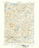 Mt. Pawtuckaway New Hampshire Historical topographic map, 1:62500 scale, 15 X 15 Minute, Year 1917
