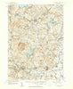 Mt. Pawtuckaway New Hampshire Historical topographic map, 1:62500 scale, 15 X 15 Minute, Year 1957