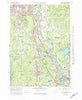 Nashua South New Hampshire Historical topographic map, 1:24000 scale, 7.5 X 7.5 Minute, Year 1965