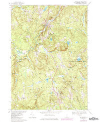 New Boston New Hampshire Historical topographic map, 1:24000 scale, 7.5 X 7.5 Minute, Year 1968