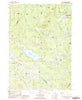 New London New Hampshire Historical topographic map, 1:24000 scale, 7.5 X 7.5 Minute, Year 1987