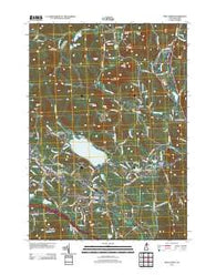 New London New Hampshire Historical topographic map, 1:24000 scale, 7.5 X 7.5 Minute, Year 2012