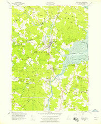 Newmarket New Hampshire Historical topographic map, 1:24000 scale, 7.5 X 7.5 Minute, Year 1956