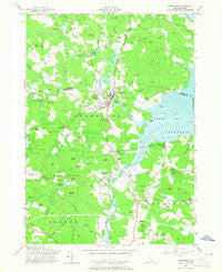 Newmarket New Hampshire Historical topographic map, 1:24000 scale, 7.5 X 7.5 Minute, Year 1956