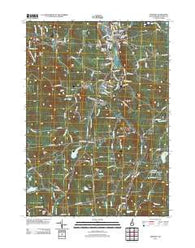 Newport New Hampshire Historical topographic map, 1:24000 scale, 7.5 X 7.5 Minute, Year 2012