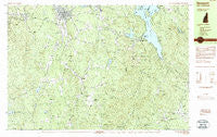 Newport New Hampshire Historical topographic map, 1:25000 scale, 7.5 X 15 Minute, Year 1984