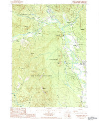 North Conway West New Hampshire Historical topographic map, 1:24000 scale, 7.5 X 7.5 Minute, Year 1987