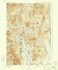North Conway New Hampshire Historical topographic map, 1:62500 scale, 15 X 15 Minute, Year 1896