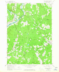 North Hartland Vermont Historical topographic map, 1:24000 scale, 7.5 X 7.5 Minute, Year 1959