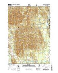 North Conway East New Hampshire Current topographic map, 1:24000 scale, 7.5 X 7.5 Minute, Year 2015