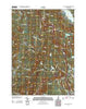 North Grantham New Hampshire Historical topographic map, 1:24000 scale, 7.5 X 7.5 Minute, Year 2012