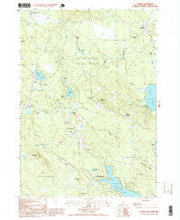 Ossipee New Hampshire Historical topographic map, 1:24000 scale, 7.5 X 7.5 Minute, Year 1998