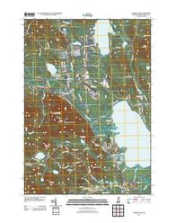 Ossipee Lake New Hampshire Historical topographic map, 1:24000 scale, 7.5 X 7.5 Minute, Year 2012