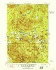 Percy New Hampshire Historical topographic map, 1:62500 scale, 15 X 15 Minute, Year 1930