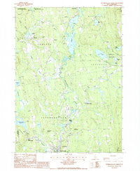 Peterborough North New Hampshire Historical topographic map, 1:24000 scale, 7.5 X 7.5 Minute, Year 1987