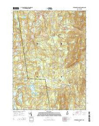 Peterborough South New Hampshire Current topographic map, 1:24000 scale, 7.5 X 7.5 Minute, Year 2015