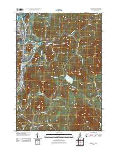 Piermont New Hampshire Historical topographic map, 1:24000 scale, 7.5 X 7.5 Minute, Year 2012
