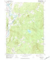Piermont New Hampshire Historical topographic map, 1:24000 scale, 7.5 X 7.5 Minute, Year 1979