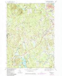 Pinardville New Hampshire Historical topographic map, 1:24000 scale, 7.5 X 7.5 Minute, Year 1968