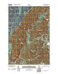 Pittsburg New Hampshire Historical topographic map, 1:24000 scale, 7.5 X 7.5 Minute, Year 2012