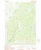Pittsburg New Hampshire Historical topographic map, 1:24000 scale, 7.5 X 7.5 Minute, Year 1989