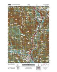 Plymouth New Hampshire Historical topographic map, 1:24000 scale, 7.5 X 7.5 Minute, Year 2012