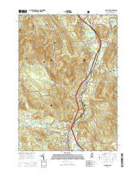 Plymouth New Hampshire Current topographic map, 1:24000 scale, 7.5 X 7.5 Minute, Year 2015