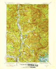 Plymouth New Hampshire Historical topographic map, 1:62500 scale, 15 X 15 Minute, Year 1928