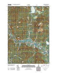 Rumney New Hampshire Historical topographic map, 1:24000 scale, 7.5 X 7.5 Minute, Year 2012