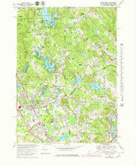 Salem Depot New Hampshire Historical topographic map, 1:24000 scale, 7.5 X 7.5 Minute, Year 1968