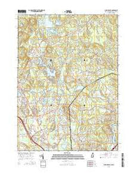 Salem Depot New Hampshire Current topographic map, 1:24000 scale, 7.5 X 7.5 Minute, Year 2015