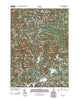 Sandown New Hampshire Historical topographic map, 1:24000 scale, 7.5 X 7.5 Minute, Year 2012